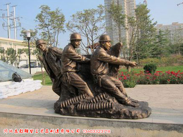 鑄銅人物像雕塑